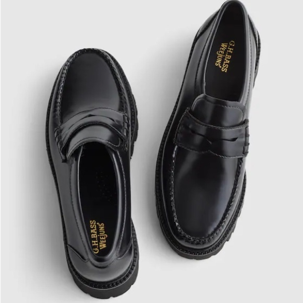 Madewell G.H.BASS Grace Super Lug Loafers NX070
